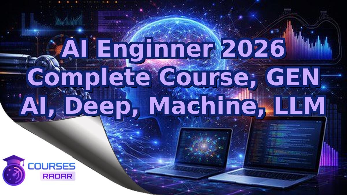 AI Enginner 2026 Complete Course, GEN AI, Deep, Machine, LLM