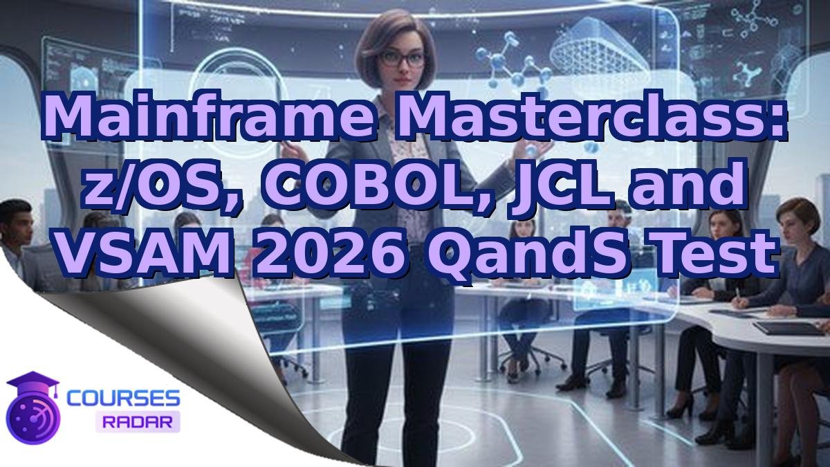 Mainframe Masterclass: z/OS, COBOL, JCL and VSAM 2026 QandS Test