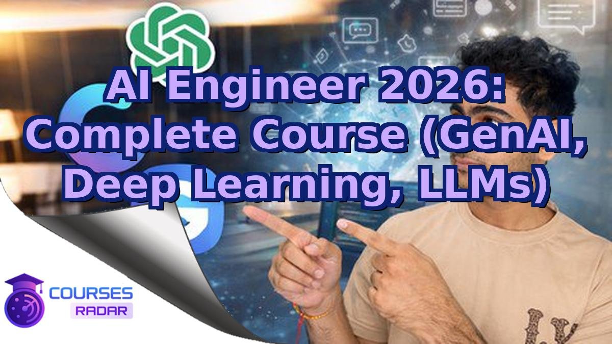 AI Engineer 2026: Complete Course (GenAI, Deep Learning, LLMs)