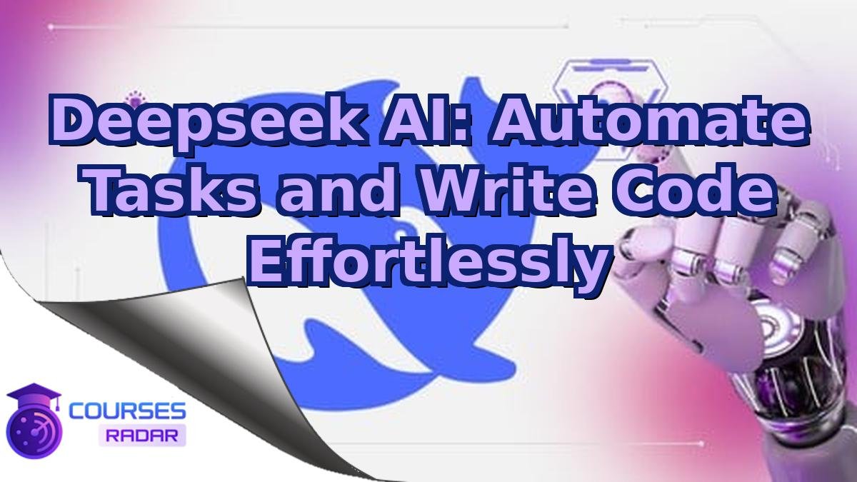 Deepseek AI: Automate Tasks and Write Code Effortlessly