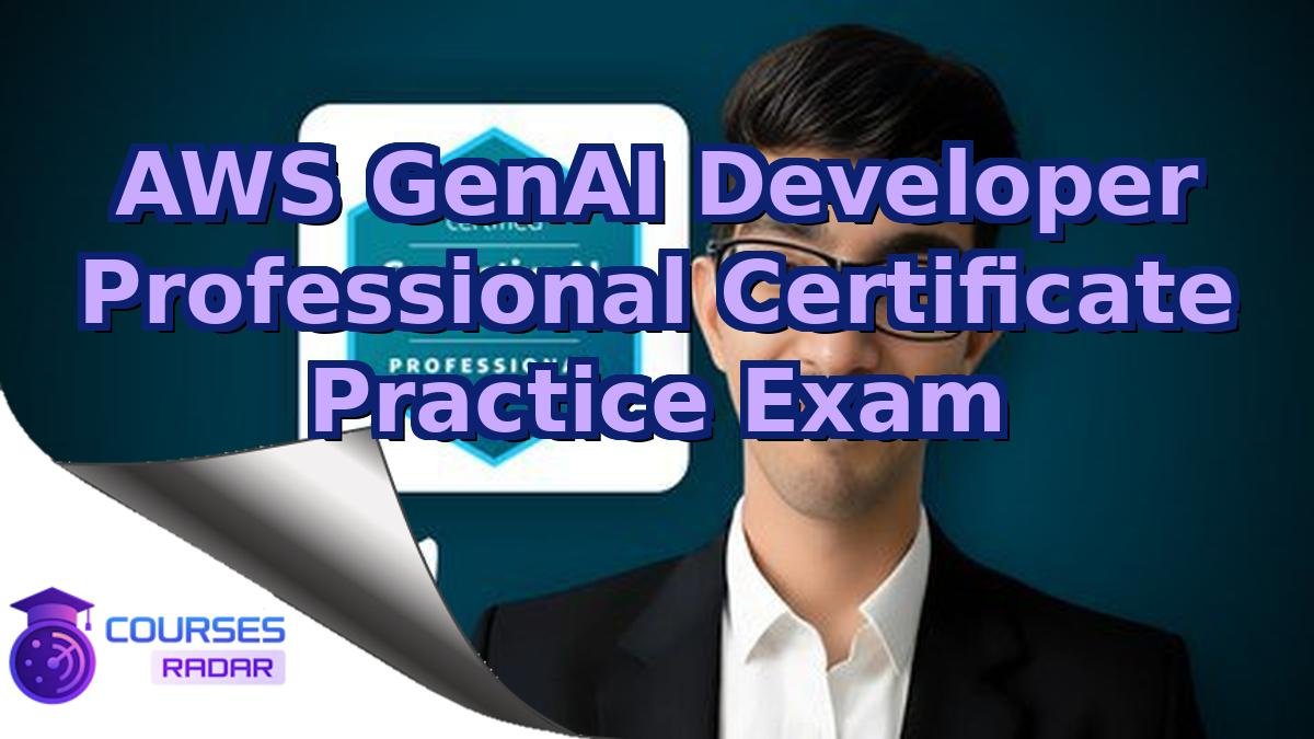 AWS GenAI Developer Professional Certificate Practice Exam
