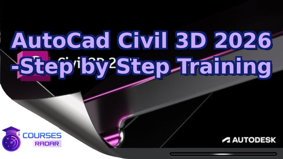 AutoCad Civil 3D 2026 -Step by Step Training