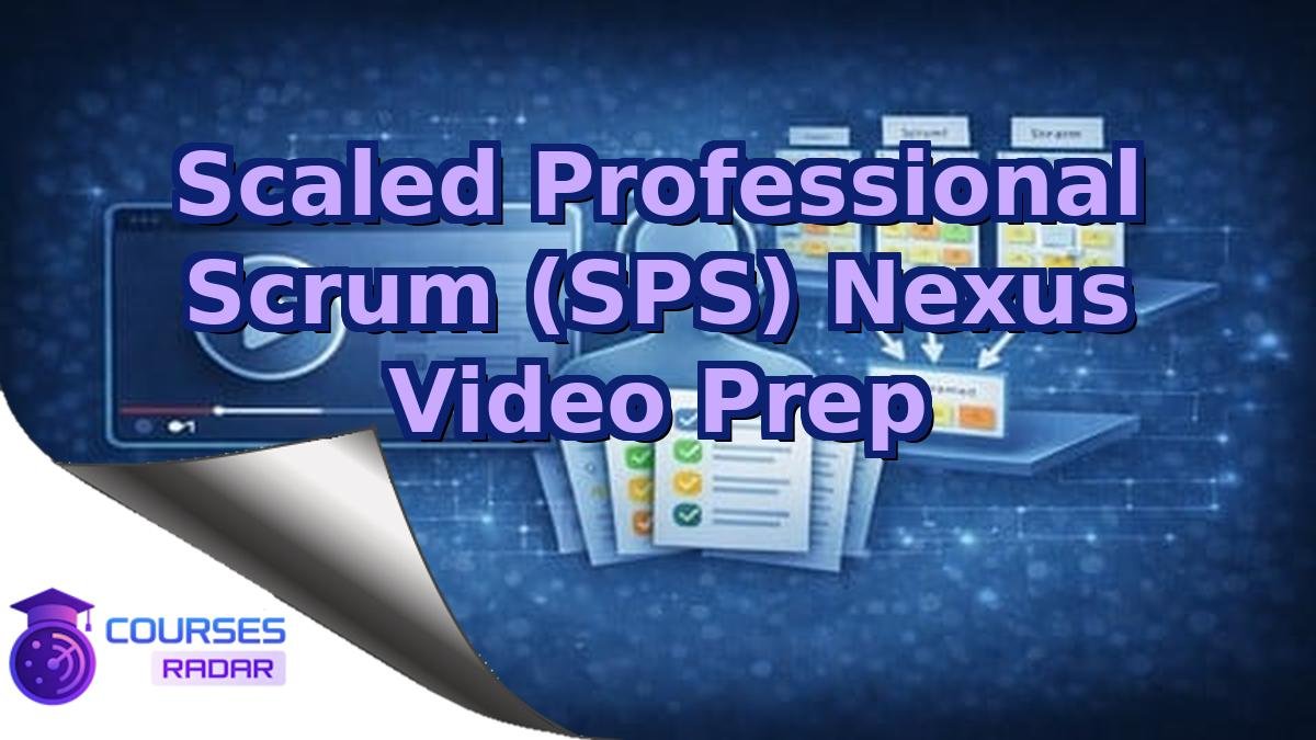 Scaled Professional Scrum (SPS) Nexus Video Prep