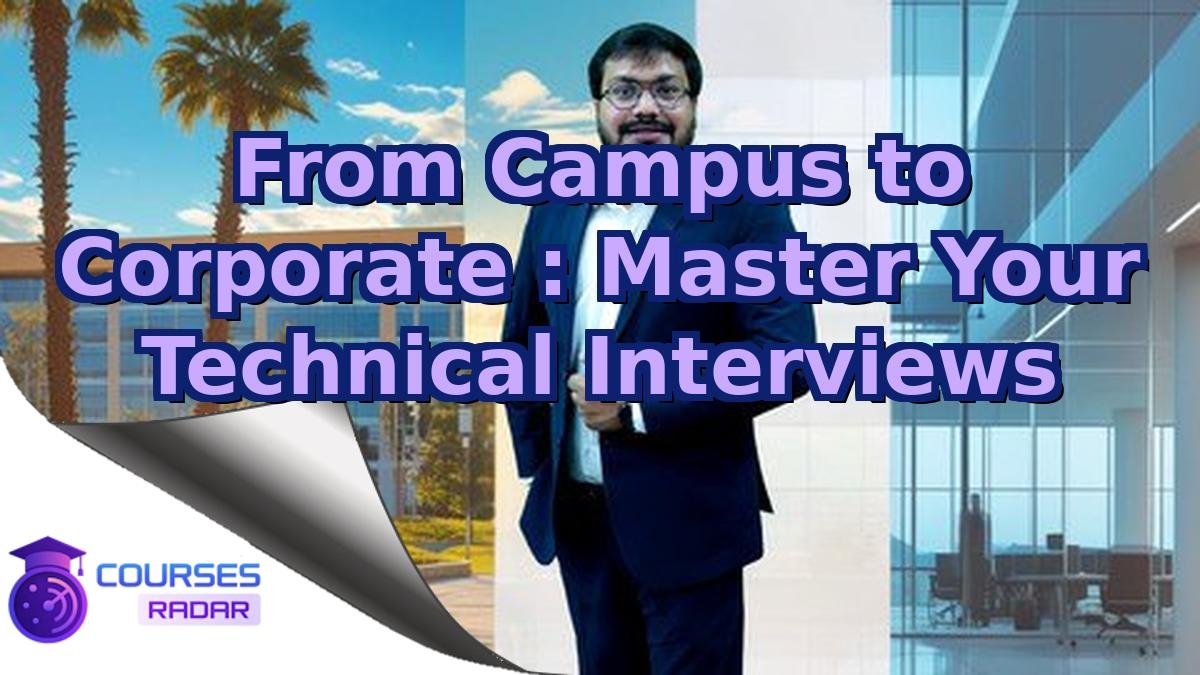 From Campus to Corporate : Master Your Technical Interviews