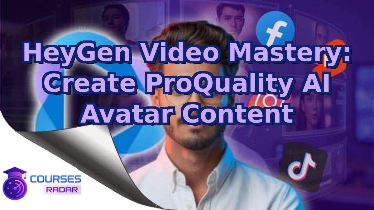 HeyGen Video Mastery: Create ProQuality AI Avatar Content