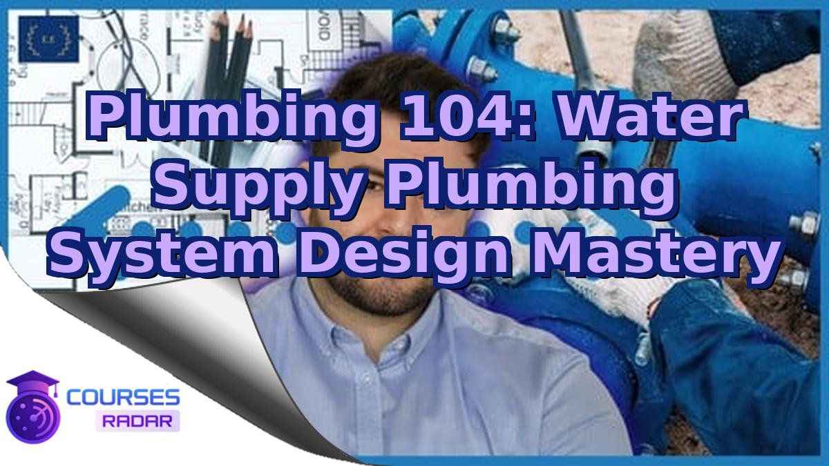 Plumbing 104: Water Supply Plumbing System Design Mastery