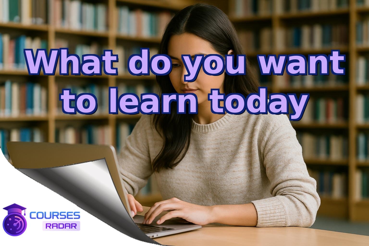 What do you want to learn today