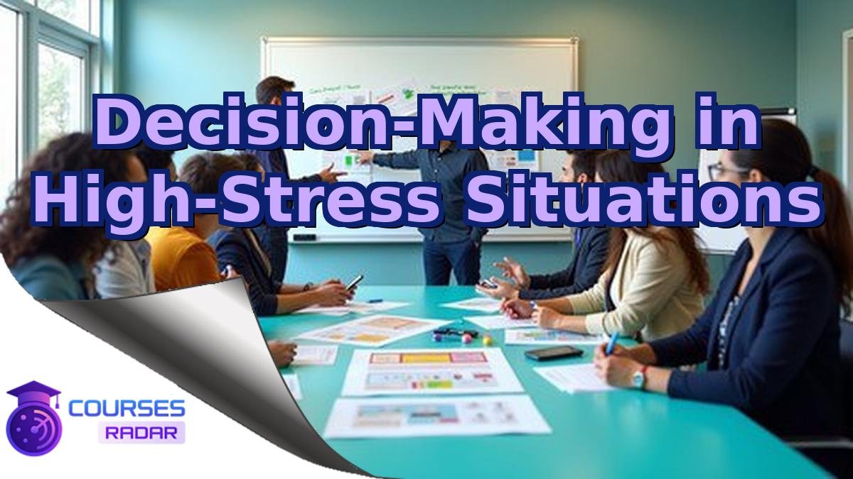Decision-Making in High-Stress Situations