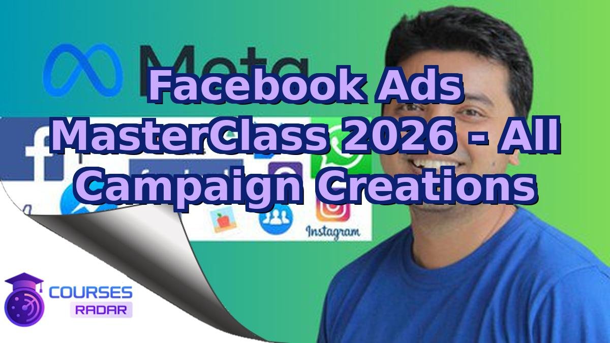 Facebook Ads MasterClass 2026 - All Campaign Creations