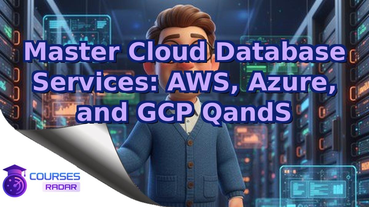 Master Cloud Database Services: AWS, Azure, and GCP QandS