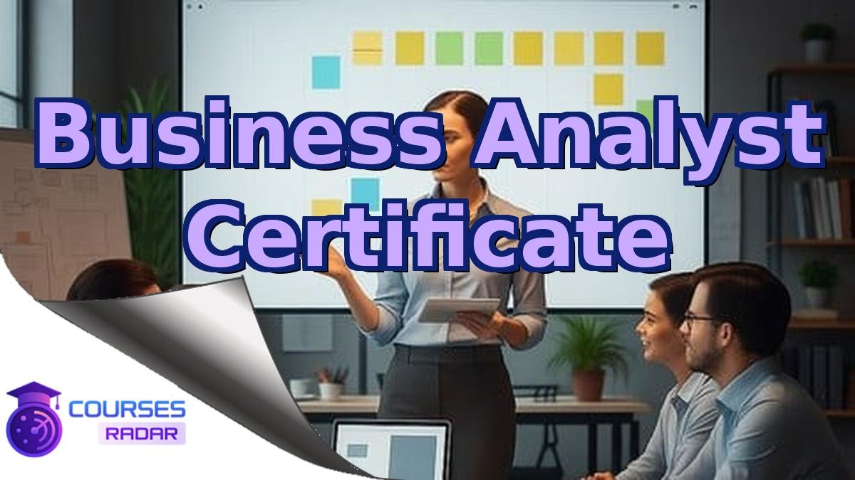 Business Analyst Certificate