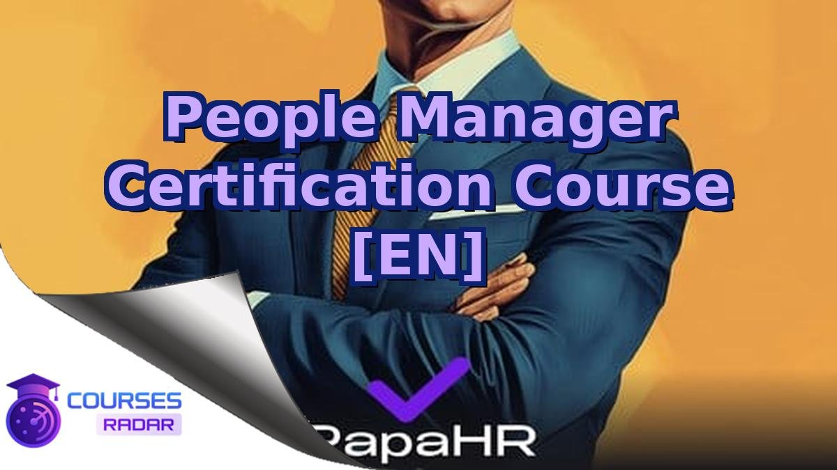 People Manager Certification Course [EN]