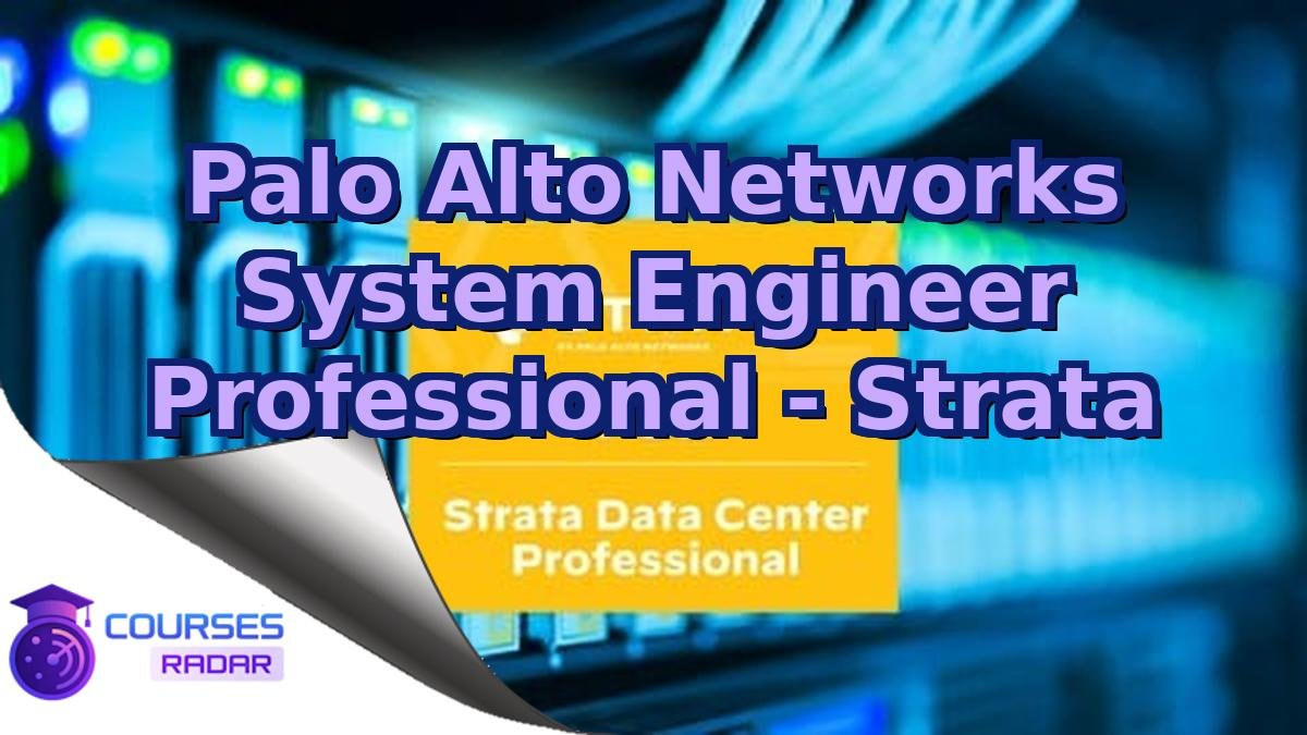 Palo Alto Networks System Engineer Professional - Strata
