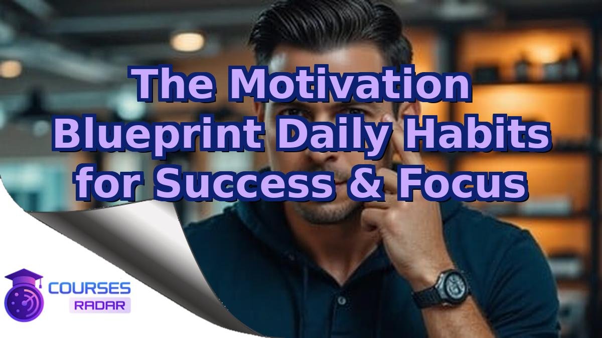 The Motivation Blueprint Daily Habits for Success & Focus