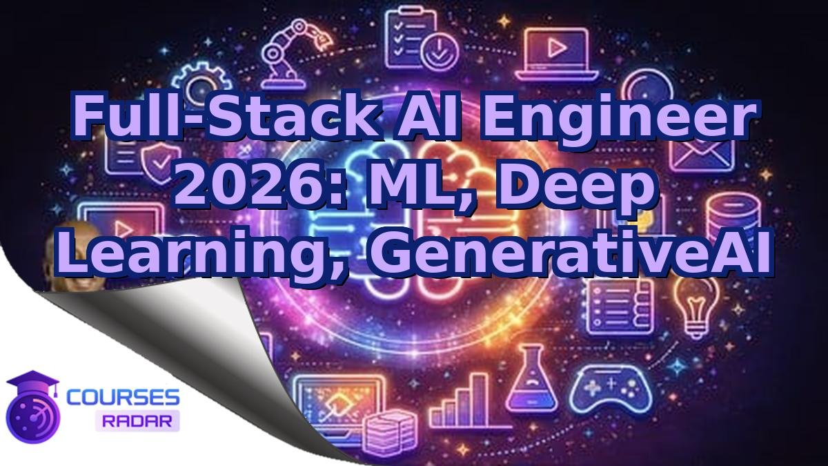 Full-Stack AI Engineer 2026: ML, Deep Learning, GenerativeAI