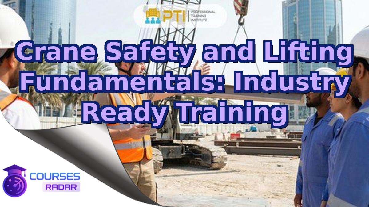Crane Safety and Lifting Fundamentals: Industry Ready Training