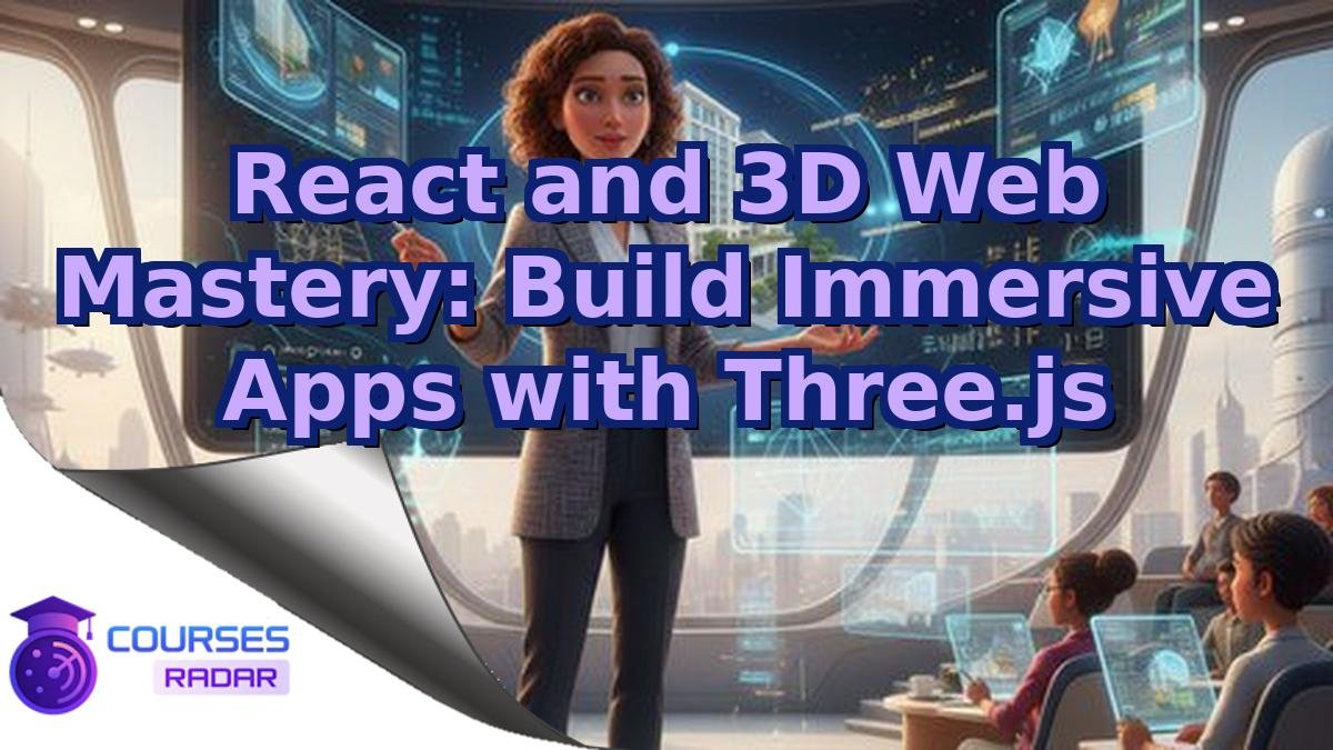 React and 3D Web Mastery: Build Immersive Apps with Three.js
