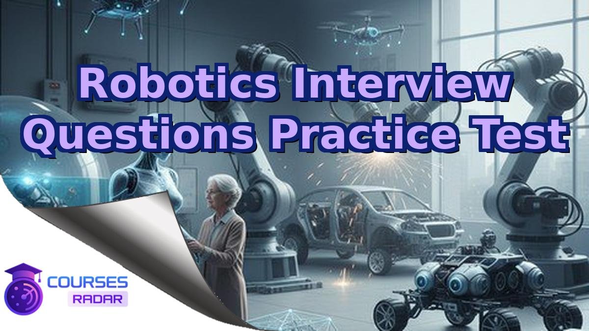 Robotics Interview Questions Practice Test