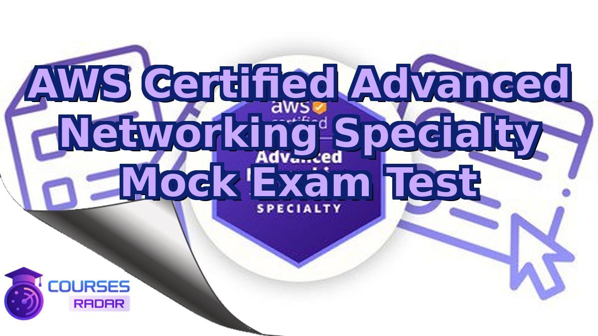 AWS Certified Advanced Networking Specialty Mock Exam Test