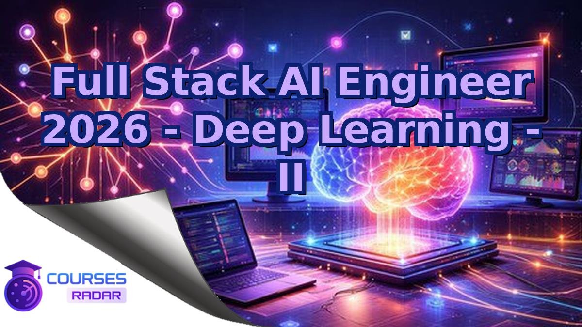Full Stack AI Engineer 2026 - Deep Learning - II