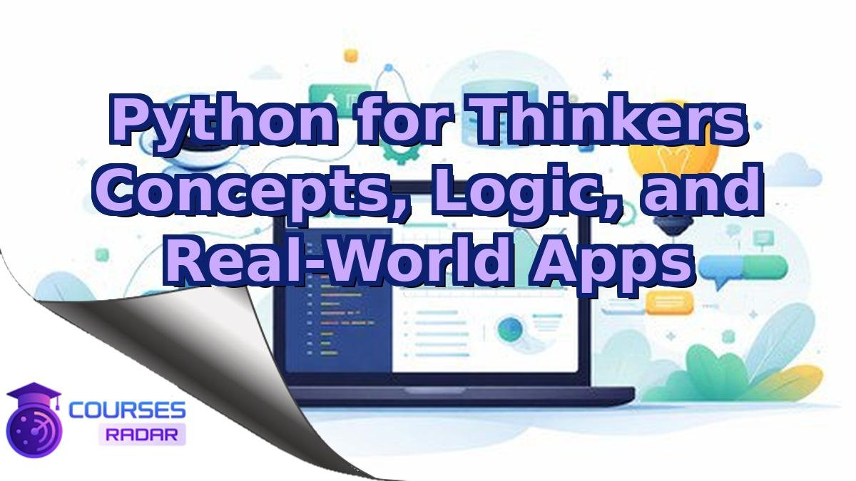 Python for Thinkers Concepts, Logic, and Real-World Apps