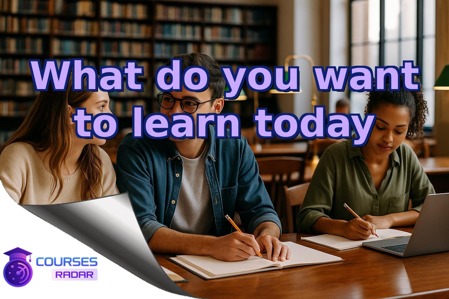What do you want to learn today