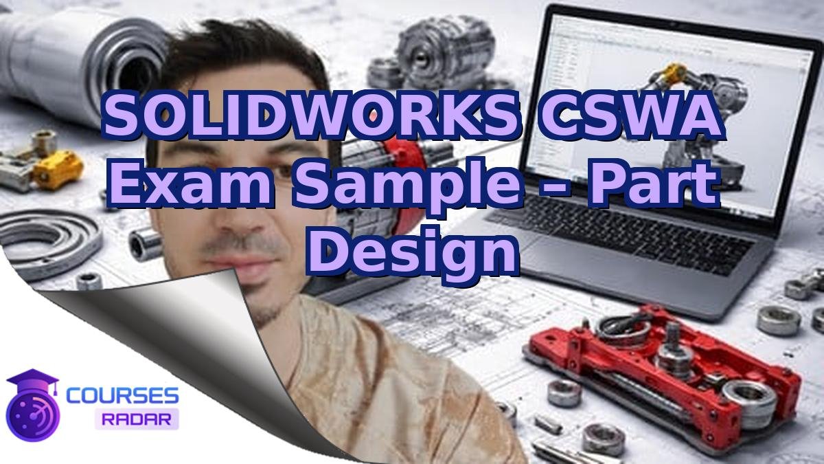 SOLIDWORKS CSWA Exam Sample – Part Design