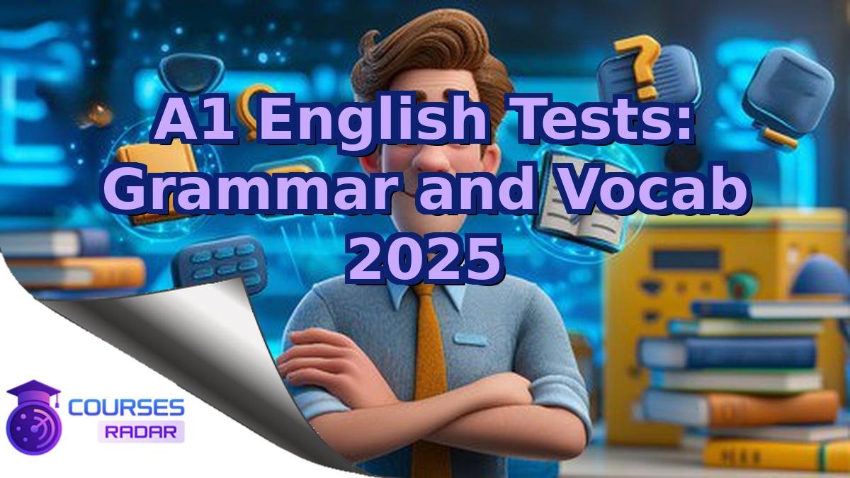 A1 English Tests: Grammar and Vocab 2025