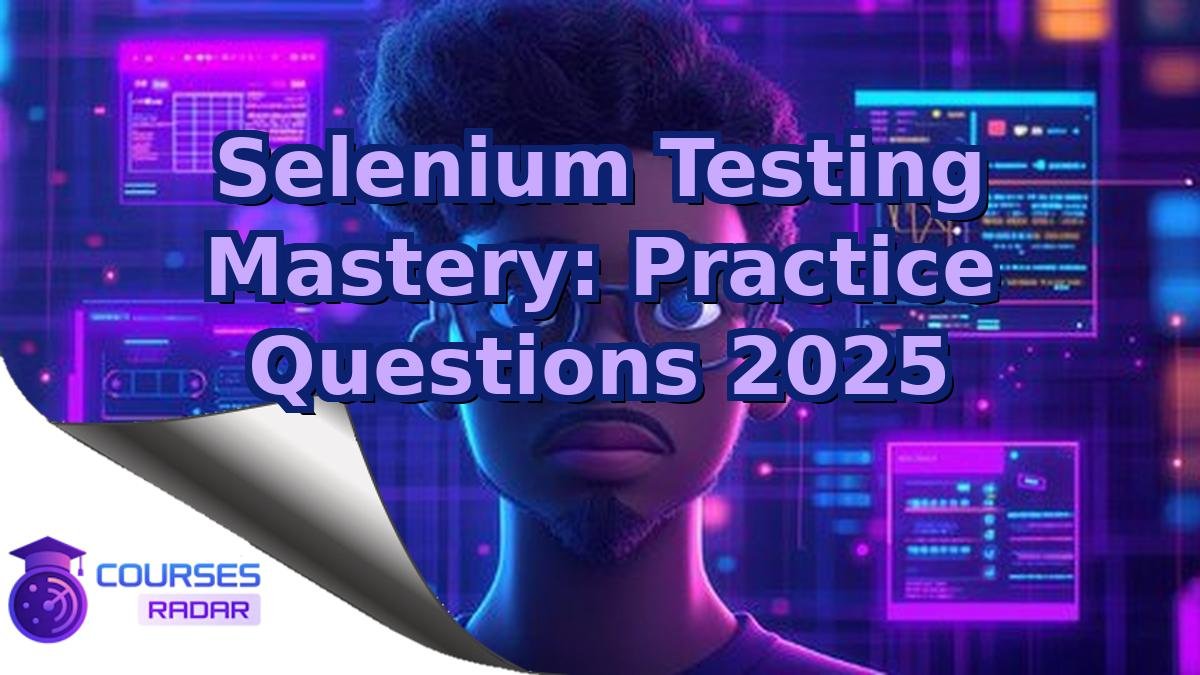 Selenium Testing Mastery: Practice Questions 2025