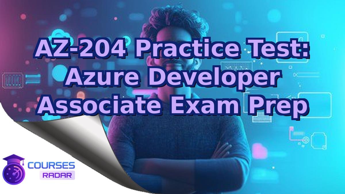AZ-204 Practice Test: Azure Developer Associate Exam Prep