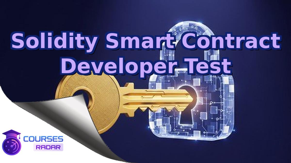 Solidity Smart Contract Developer Test