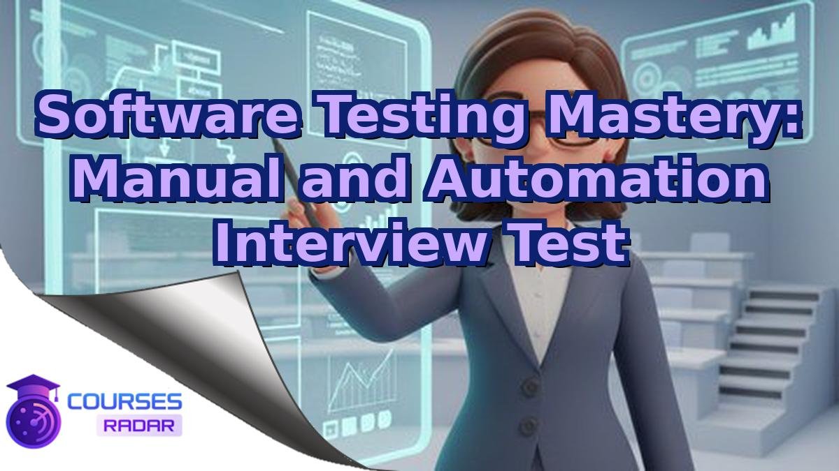 Software Testing Mastery: Manual and Automation Interview Test