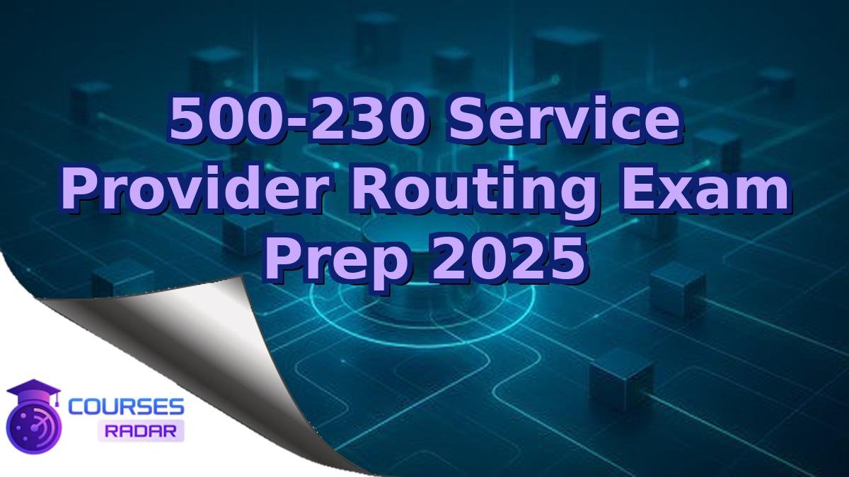 500-230 Service Provider Routing Exam Prep 2025