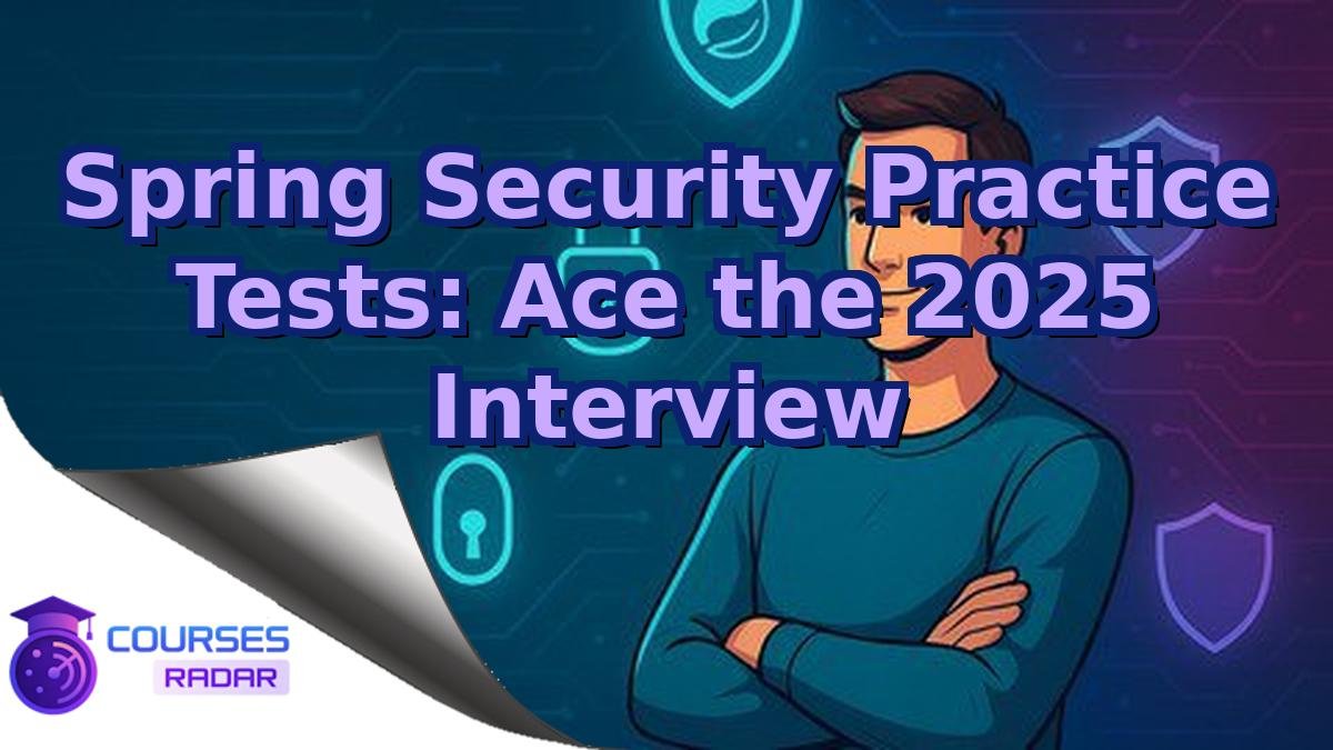 Spring Security Practice Tests: Ace the 2025 Interview