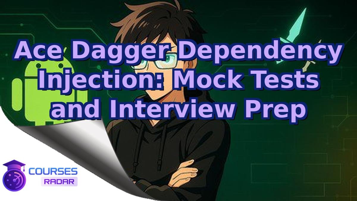 Ace Dagger Dependency Injection: Mock Tests and Interview Prep