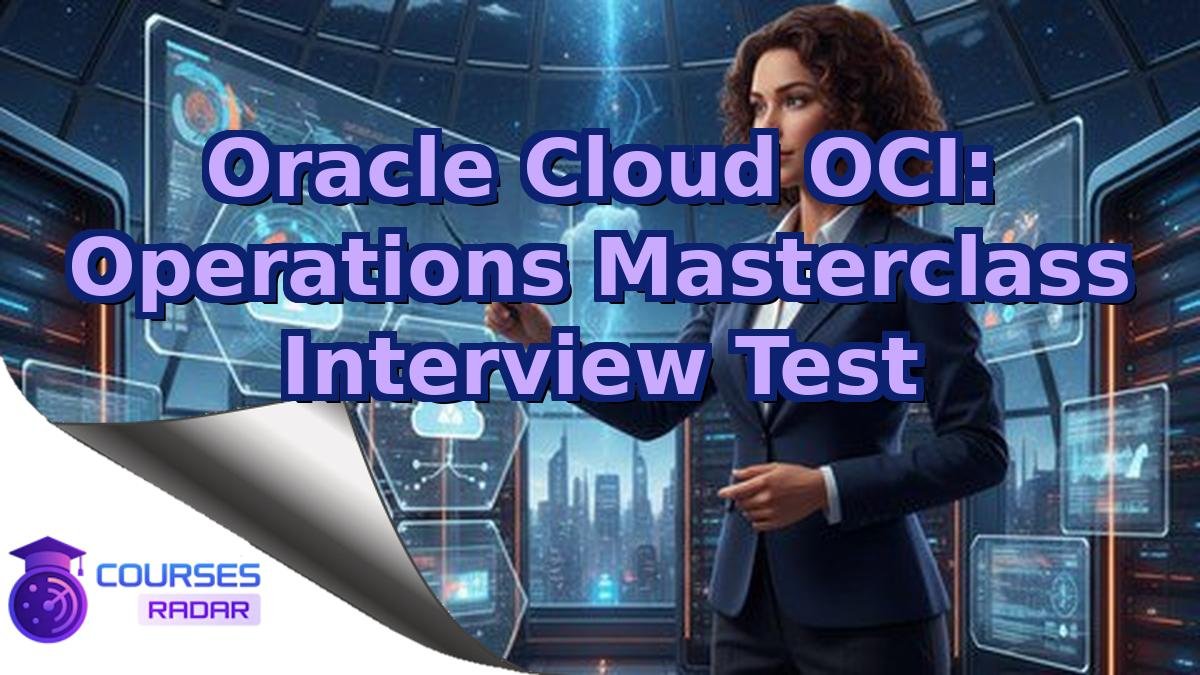 Oracle Cloud OCI: Operations Masterclass Interview Test