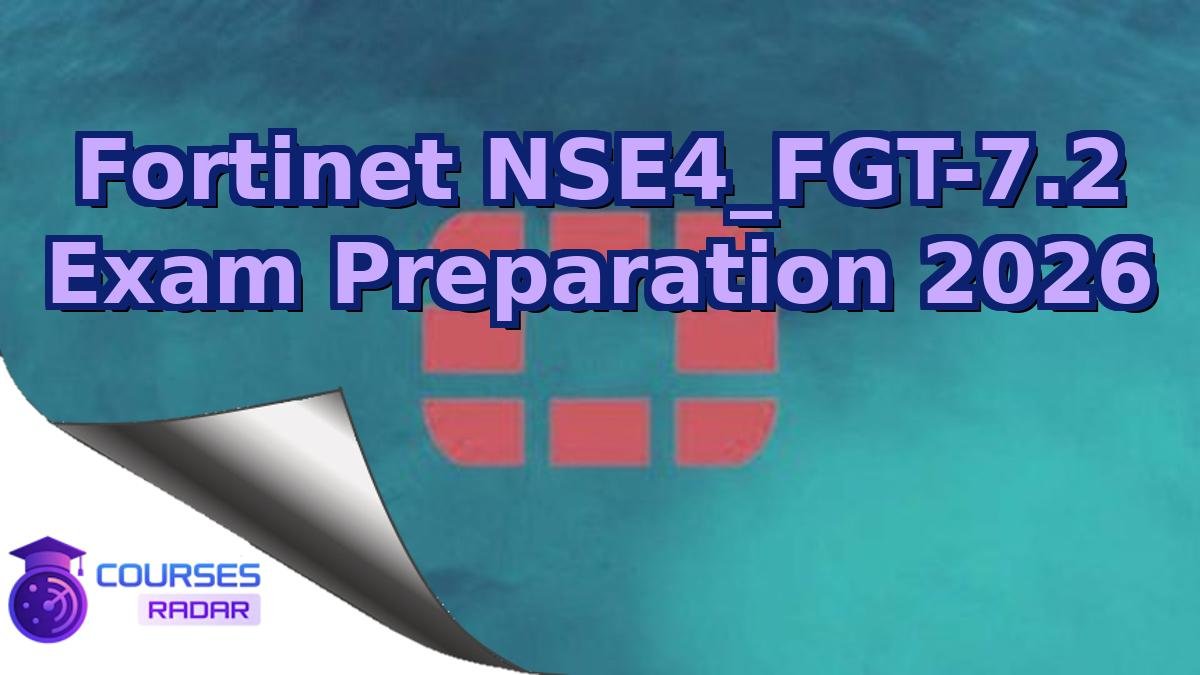 Fortinet NSE4_FGT-7.2 Exam Preparation 2026