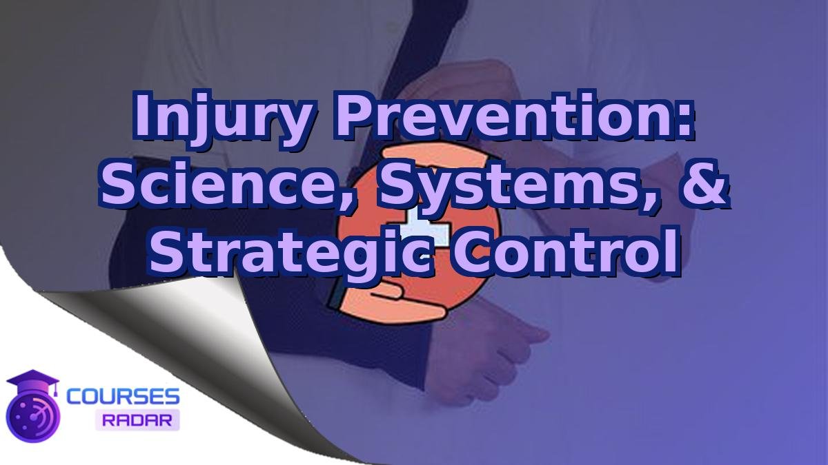 Injury Prevention: Science, Systems, & Strategic Control