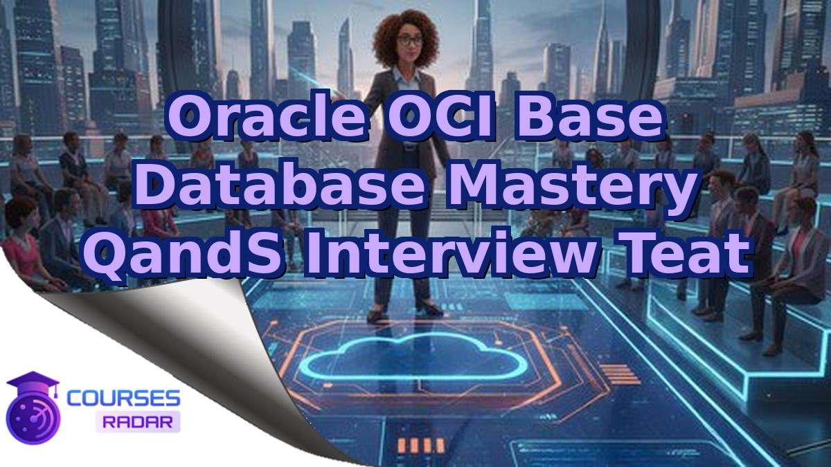 Oracle OCI Base Database Mastery QandS Interview Teat