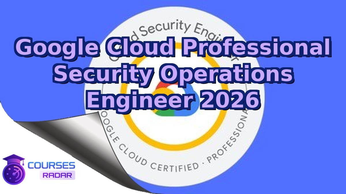 Google Cloud Professional Security Operations Engineer 2026