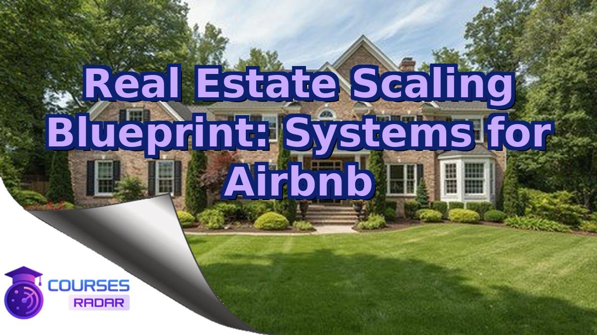 Real Estate Scaling Blueprint: Systems for Airbnb