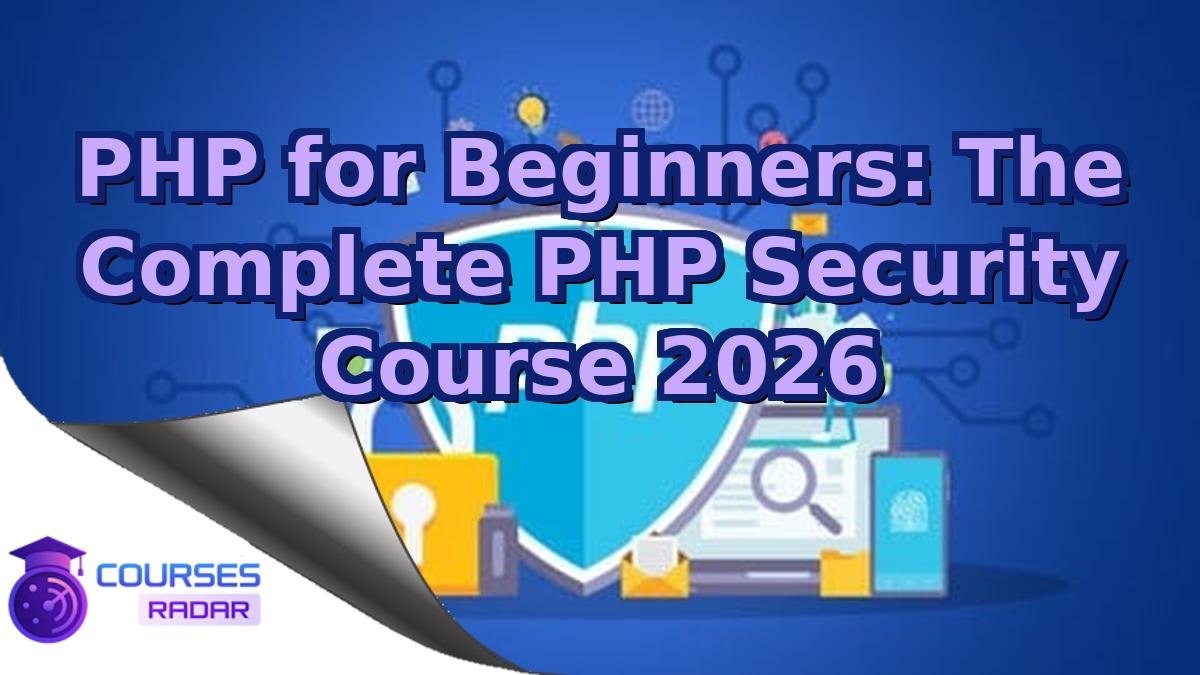 PHP for Beginners: The Complete PHP Security Course 2026