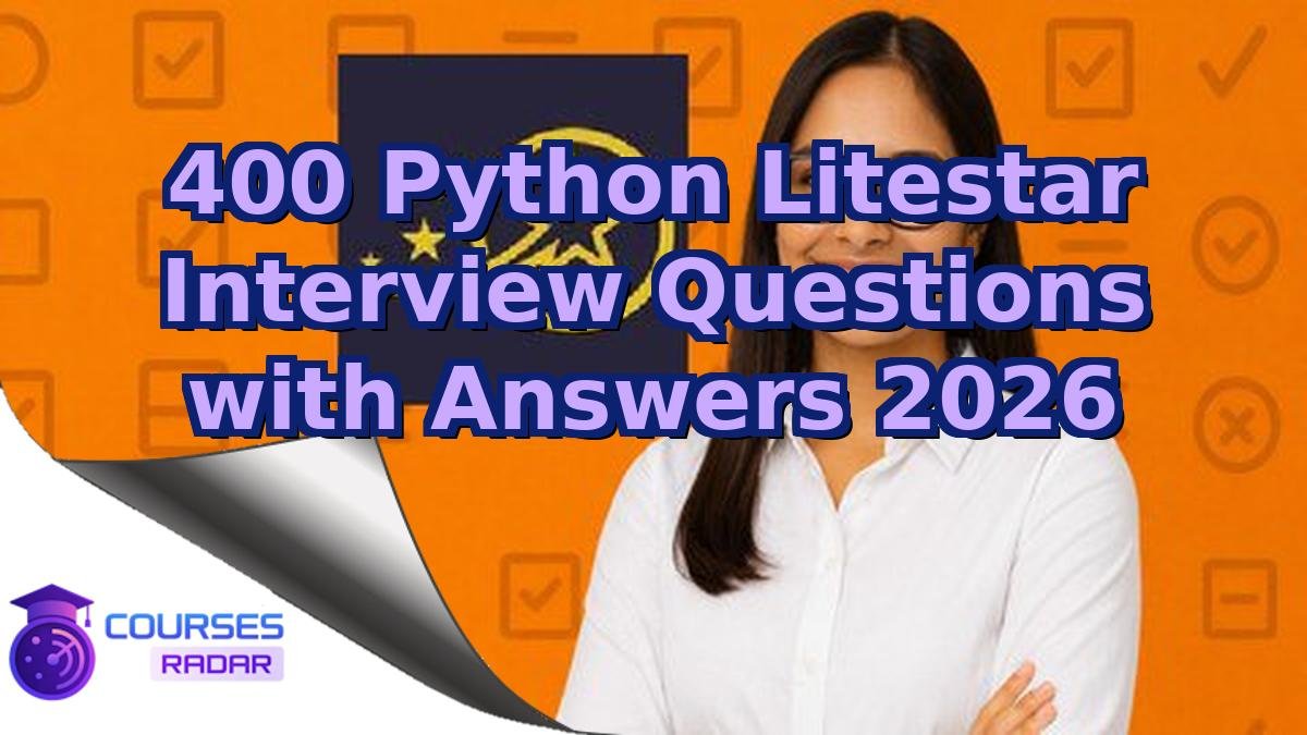 400 Python Litestar Interview Questions with Answers 2026