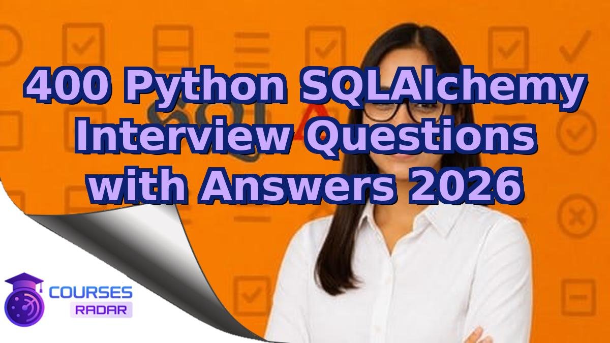 400 Python SQLAlchemy Interview Questions with Answers 2026