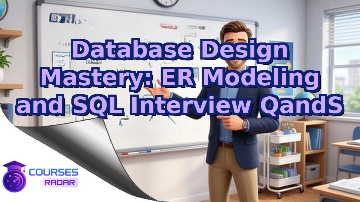Database Design Mastery: ER Modeling and SQL Interview QandS