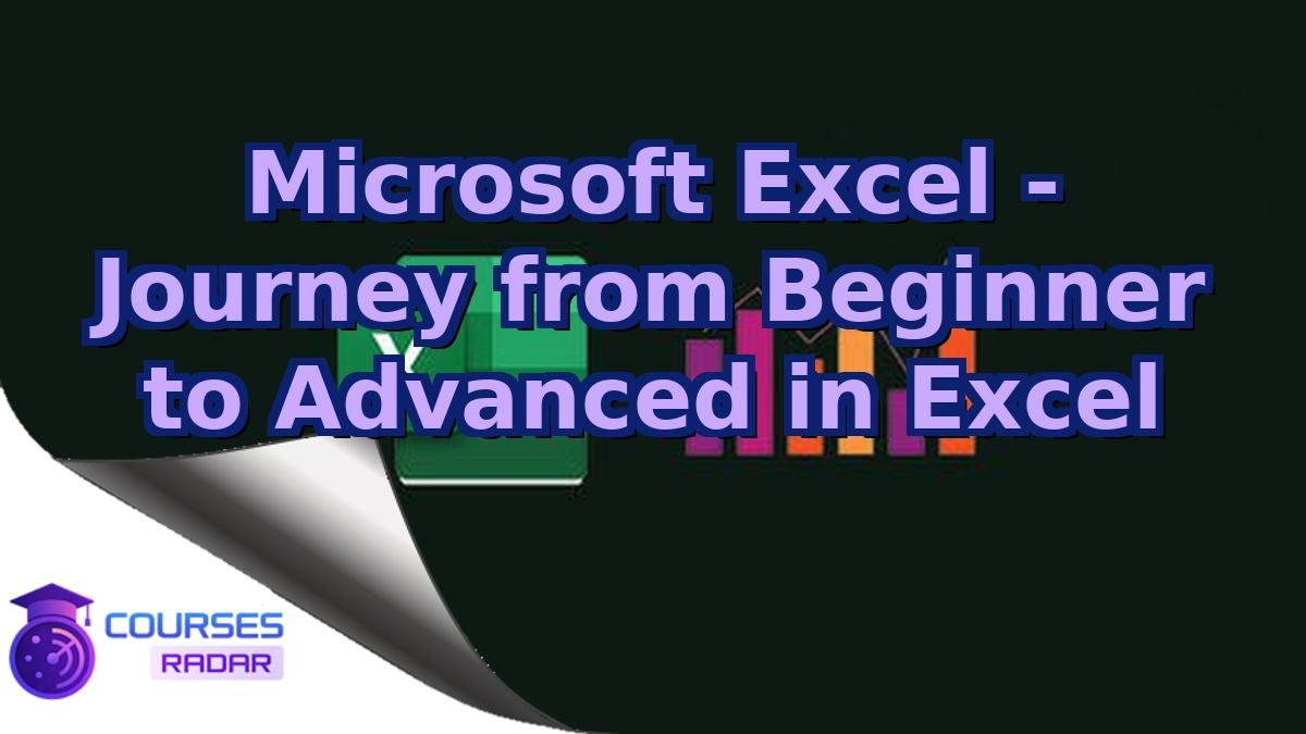Microsoft Excel - Journey from Beginner to Advanced in Excel