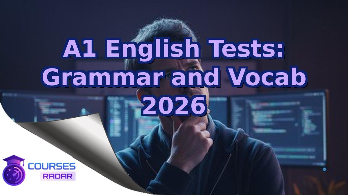 A1 English Tests: Grammar and Vocab 2026