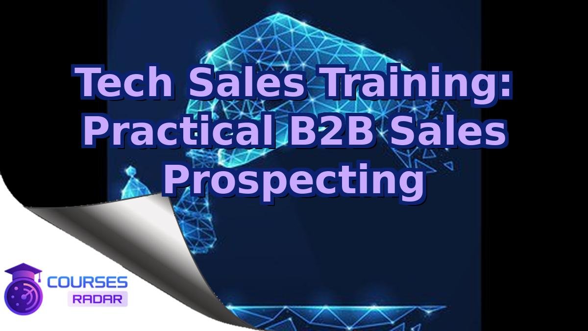 Tech Sales Training: Practical B2B Sales Prospecting