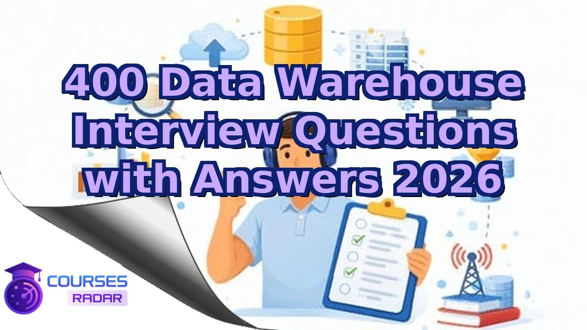 400 Data Warehouse Interview Questions with Answers 2026