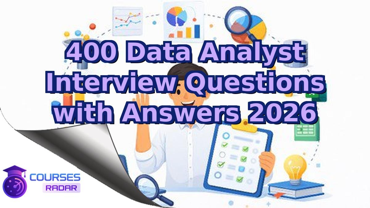 400 Data Analyst Interview Questions with Answers 2026